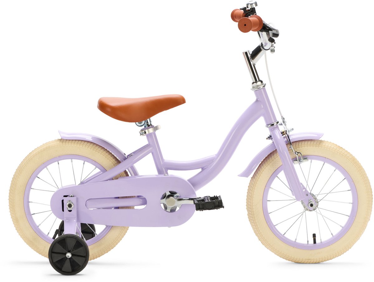 generation blanco 14 inch lila kinderfiets