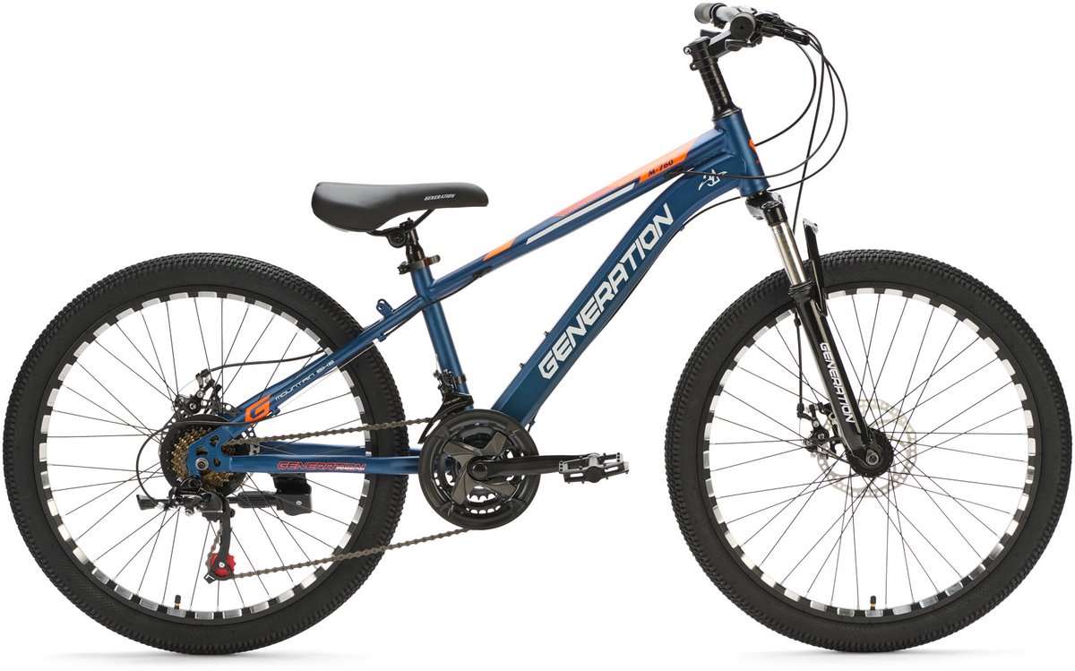 Generation M-760 mountainbike 24 inch – Blauw Kinderfiets kopen online