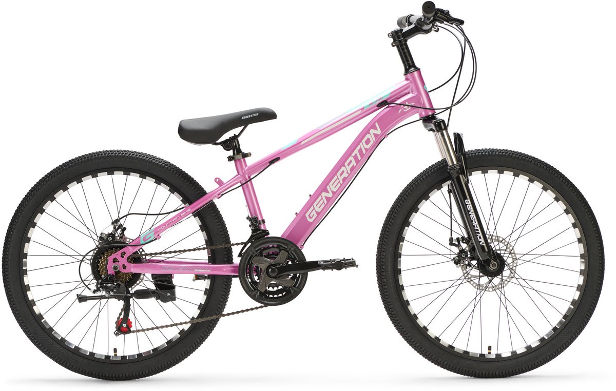Generation M-760 mountainbike 24 inch – Roze Kinderfiets kopen online