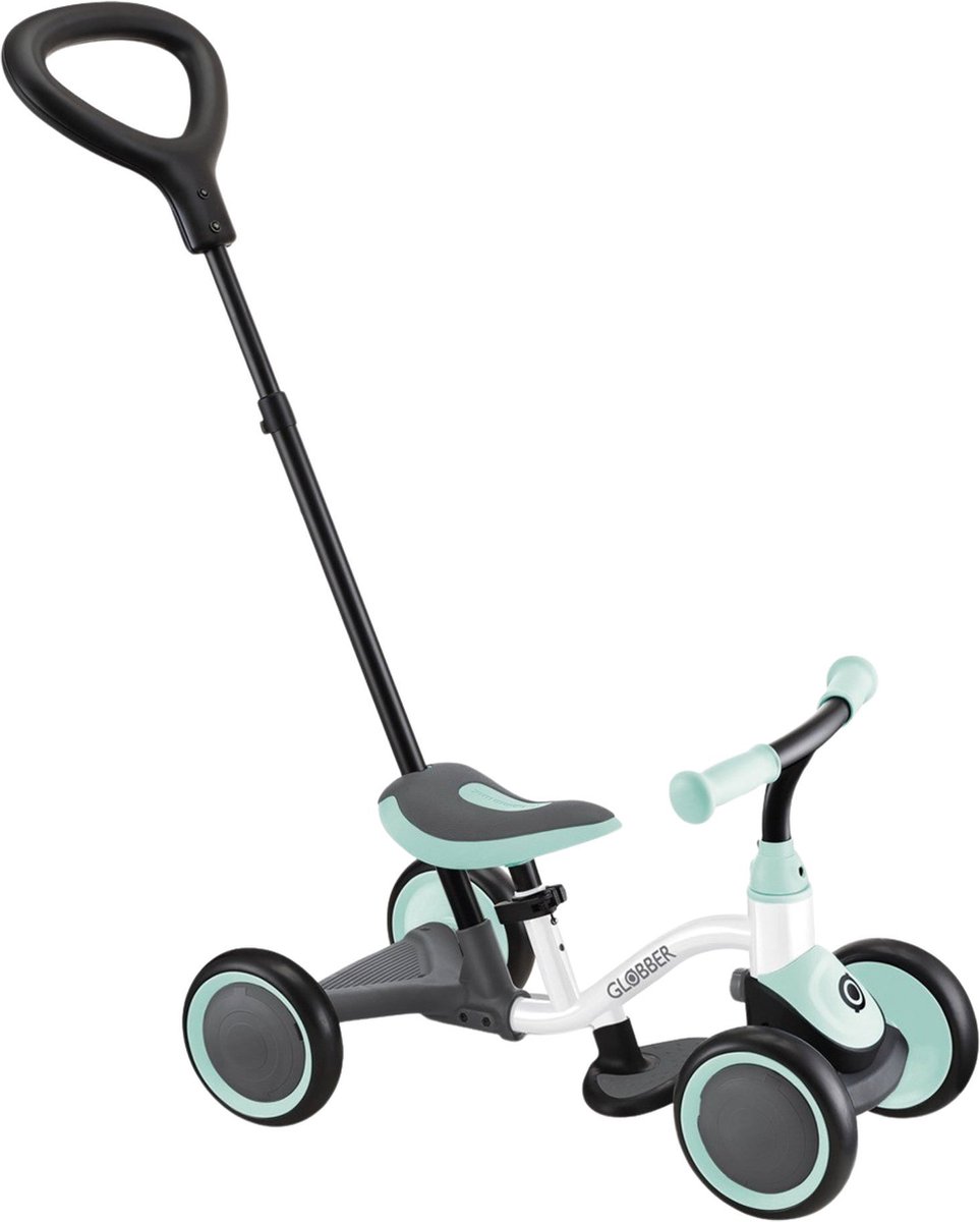 Globber Learning Bike 3 in 1 Wit-Mint Kinderfiets kopen online
