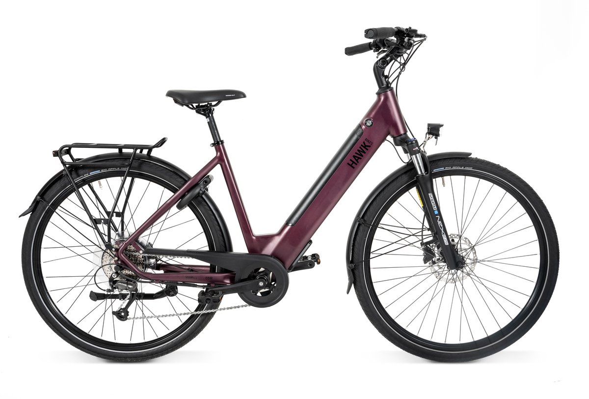 hawk ge ntegreerde lady bafang bordeaux