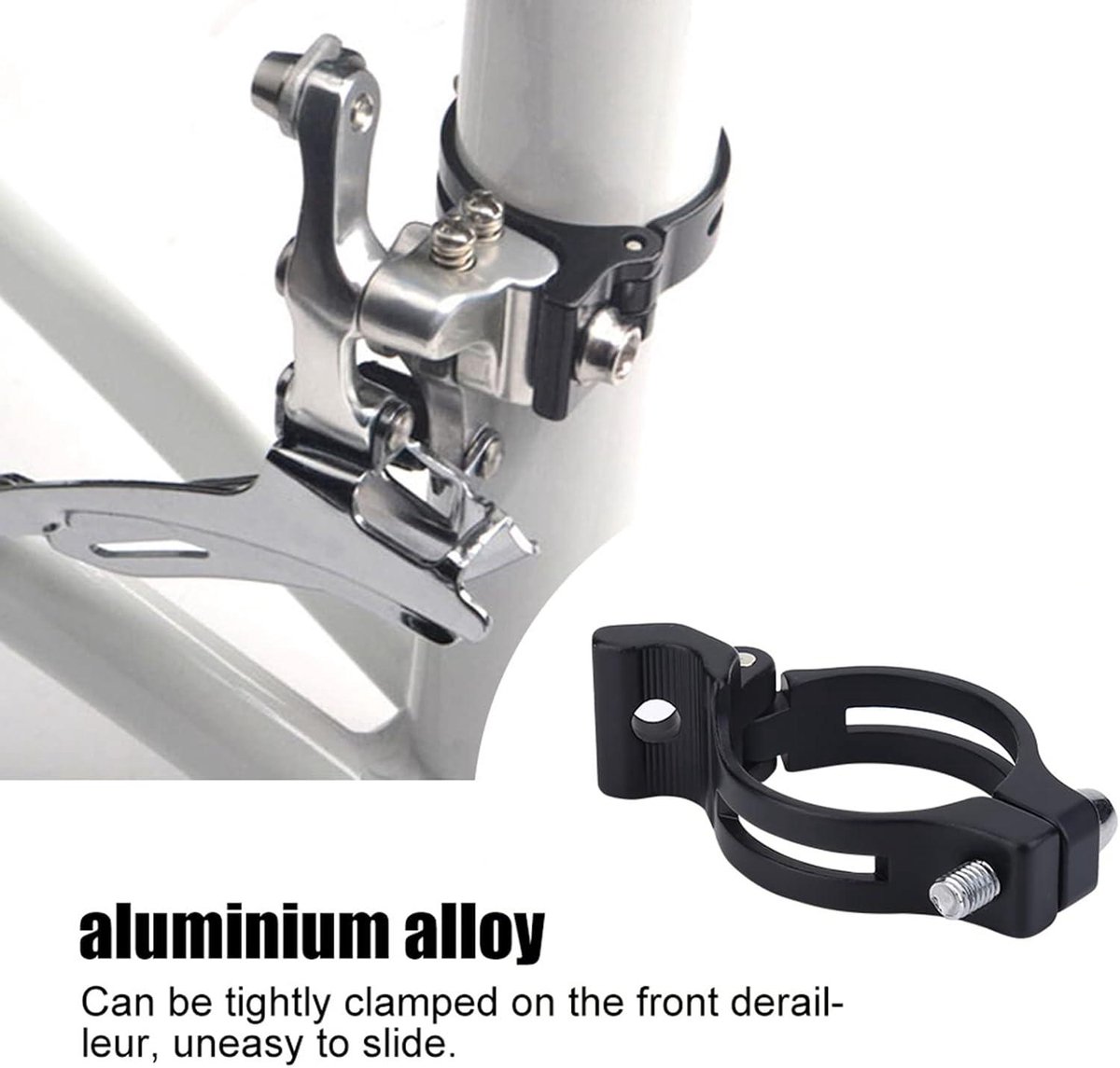 jgs premium voorste derailleurklem adapter 318 349 mm zwart fiets onderdelen gereedschap
