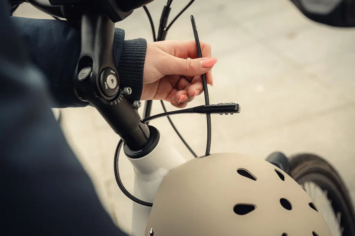 Kabelslot Axa Zipper Code 53cm x 10mm Zwart Fiets kopen online