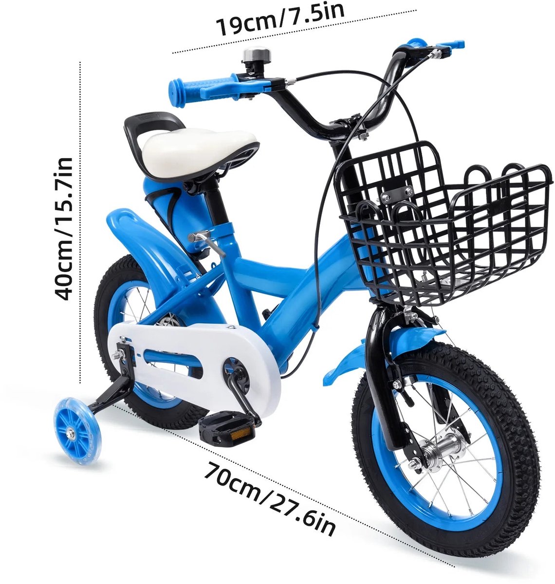 kinderfiets jongensfiets kinderfietsen meisjesfiets 12 fiets met assist wielen carbon staal fiets voor voor beginners binnen en buiten gebruik