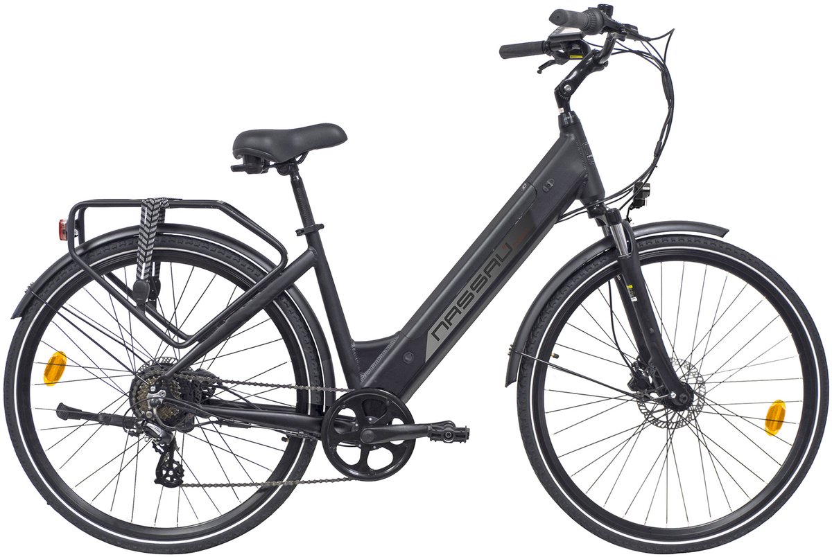 nassau freeport elektrische fiets 13ah 7sp 28 inch black