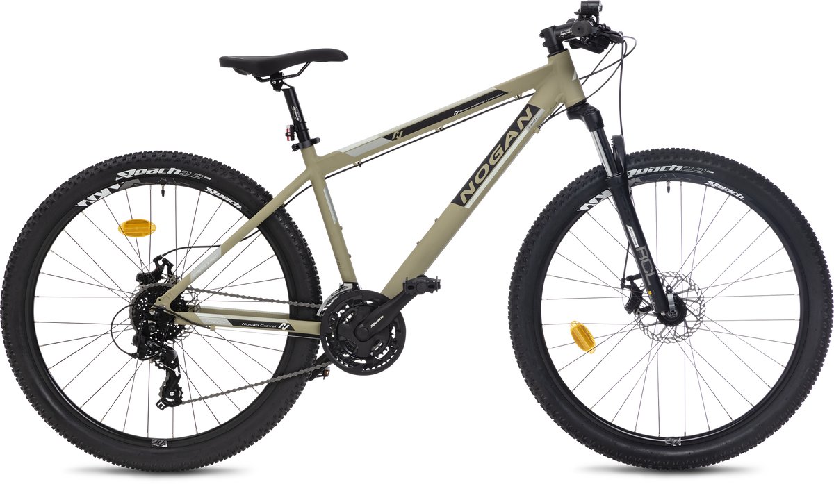 Nogan Gravel PRO+ - Mountainbike - 27.5 inch - X-Large - Zand Fiets kopen online