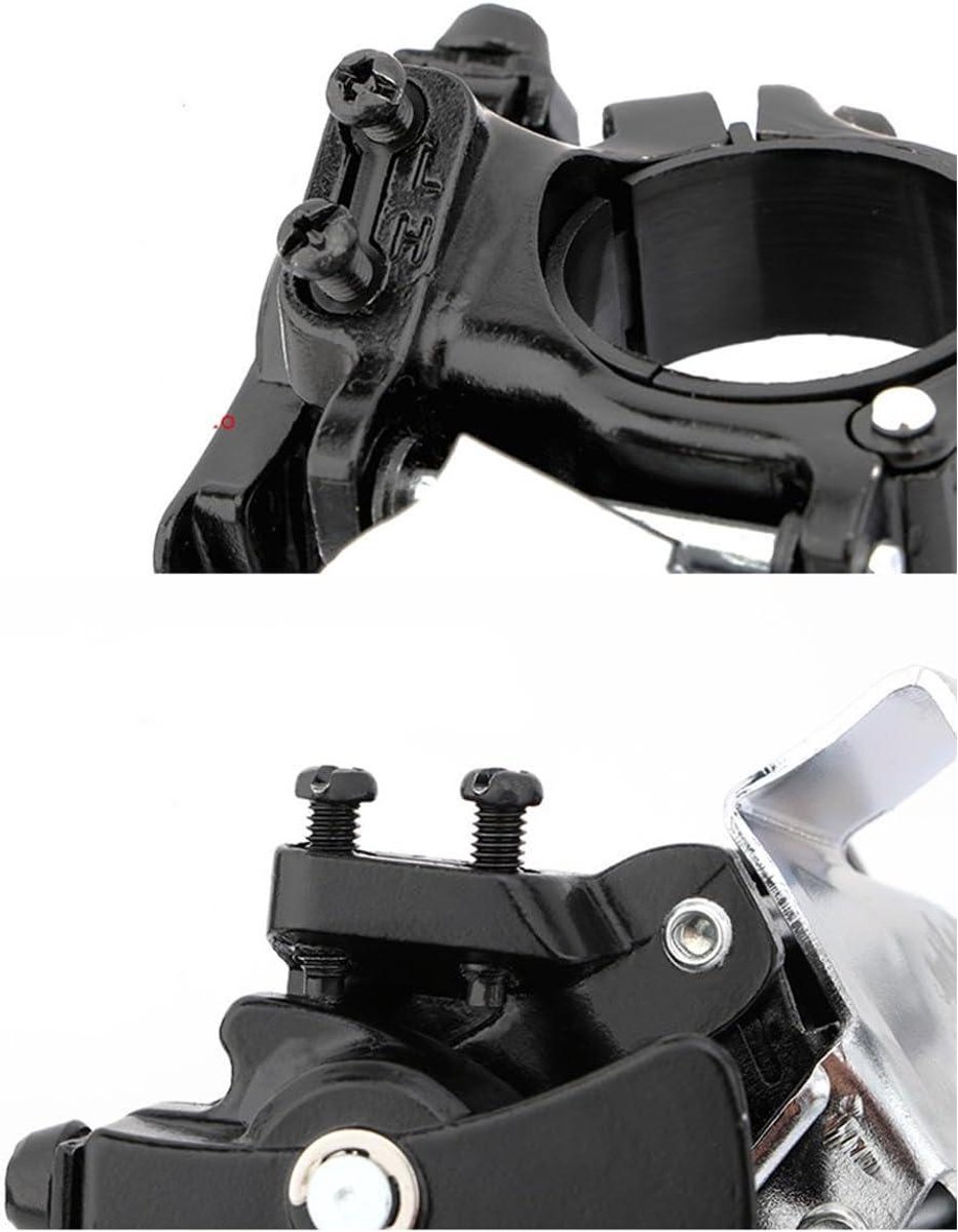 nordivar 3 speed voorderailleur voor mtb mountainbike compatibel met 318 349 mm buisdiameter 7 8 9 versnellingen