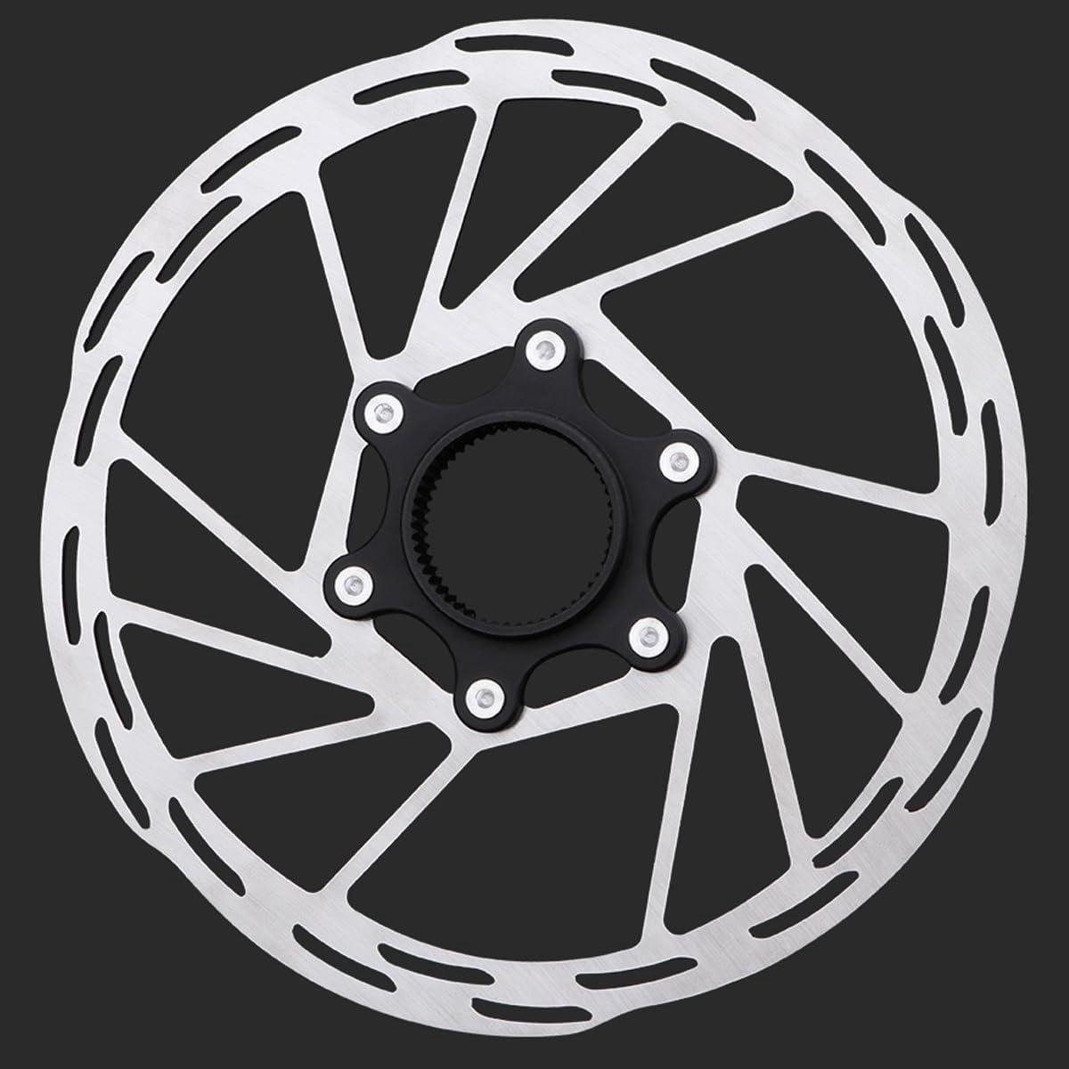 nordivar koelende remschijf met centrale vergrendeling voor fietsen 203mm mtb racefiets stadsfiets