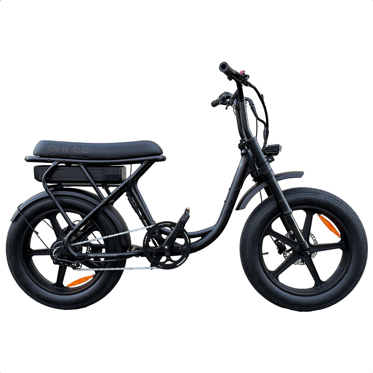 pulse s 6 go fatbike electrisch e bike fiets met hydraulische remmen led scherm en gps tracker 250w motor
