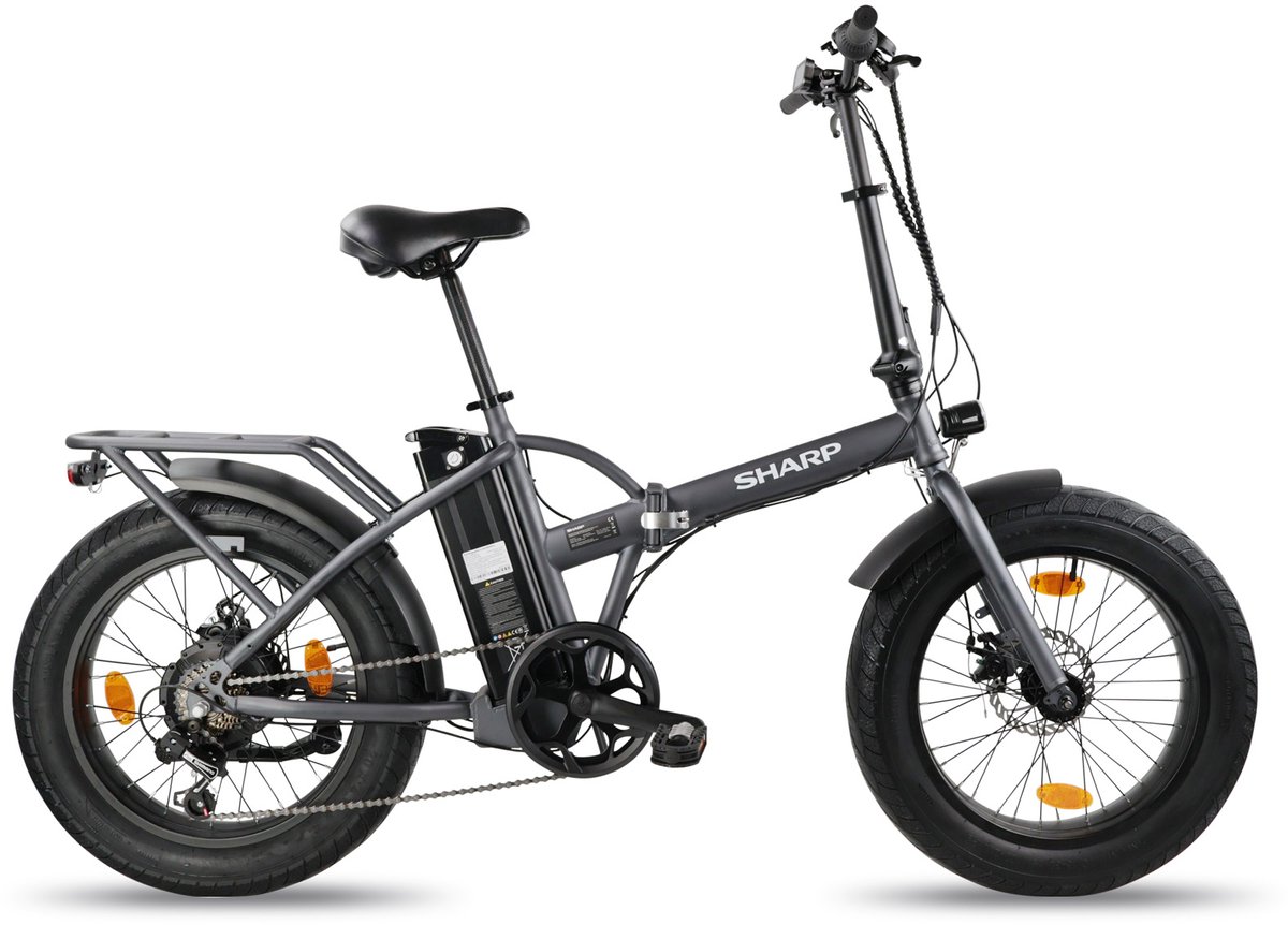 Sharp Fat Folding elektrische vouwfiets 10.4Ah 20 inch Fiets (elektrisch) kopen online