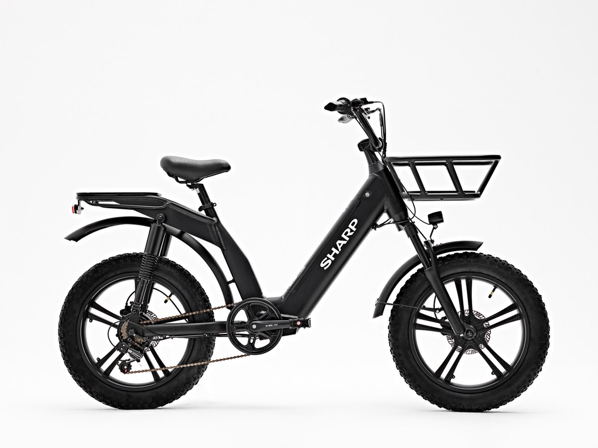 Sharp Lipari elektrische transport fatbike 12.6Ah 20 inch Fiets (elektrisch) kopen online
