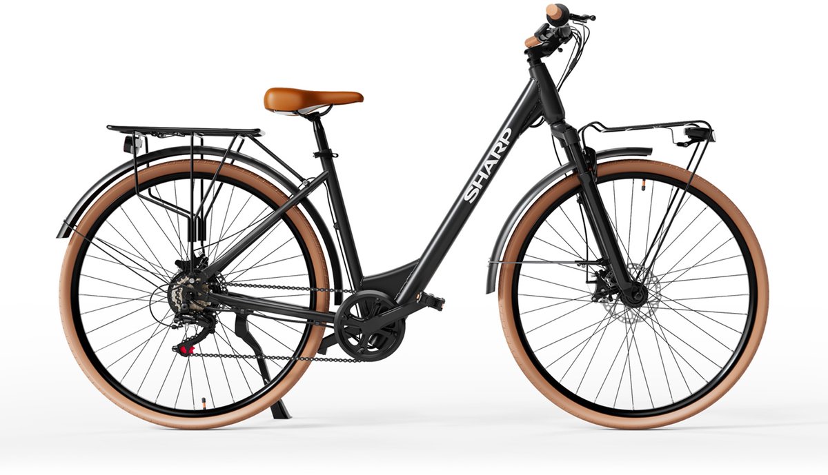 Sharp Queens elektrische damesfiets 7.8Ah 28 inch Fiets (elektrisch) kopen online