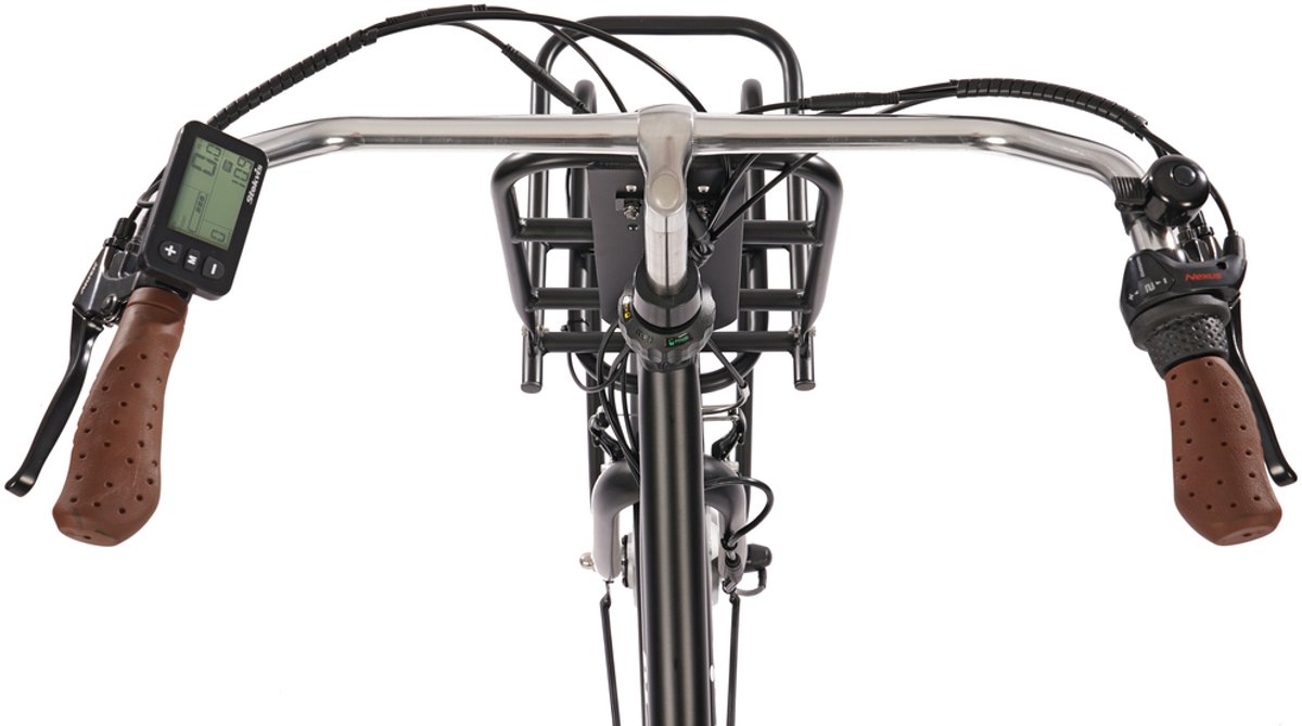 Stokvis E-Transporter N3 Deluxe 360 Wh Mat Zwart Fiets (elektrisch) kopen online