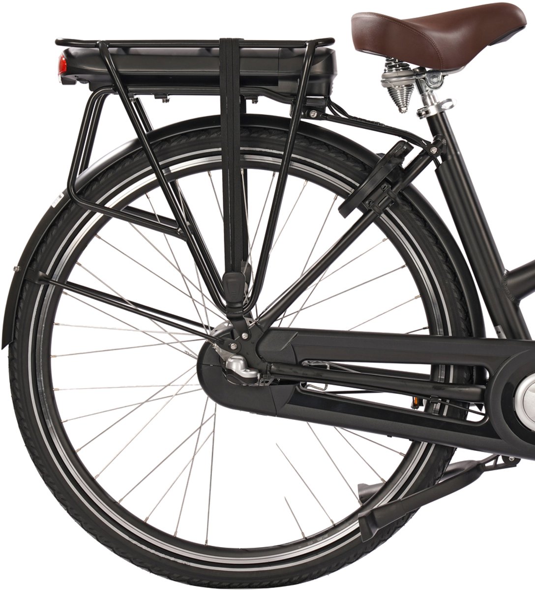 stokvis e transporter n3 deluxe 594 wh mat zwart
