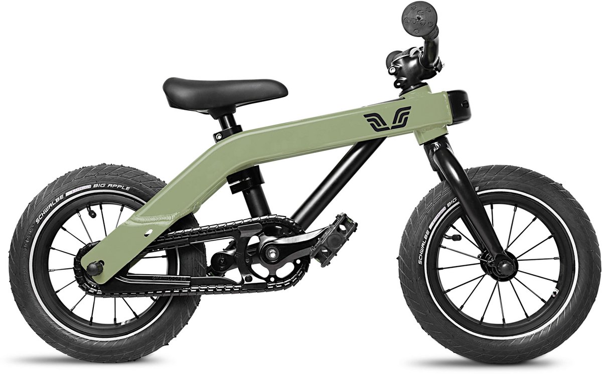 Vici 3-in-1 meegroeifiets Vintage Groen Kinderfiets kopen online