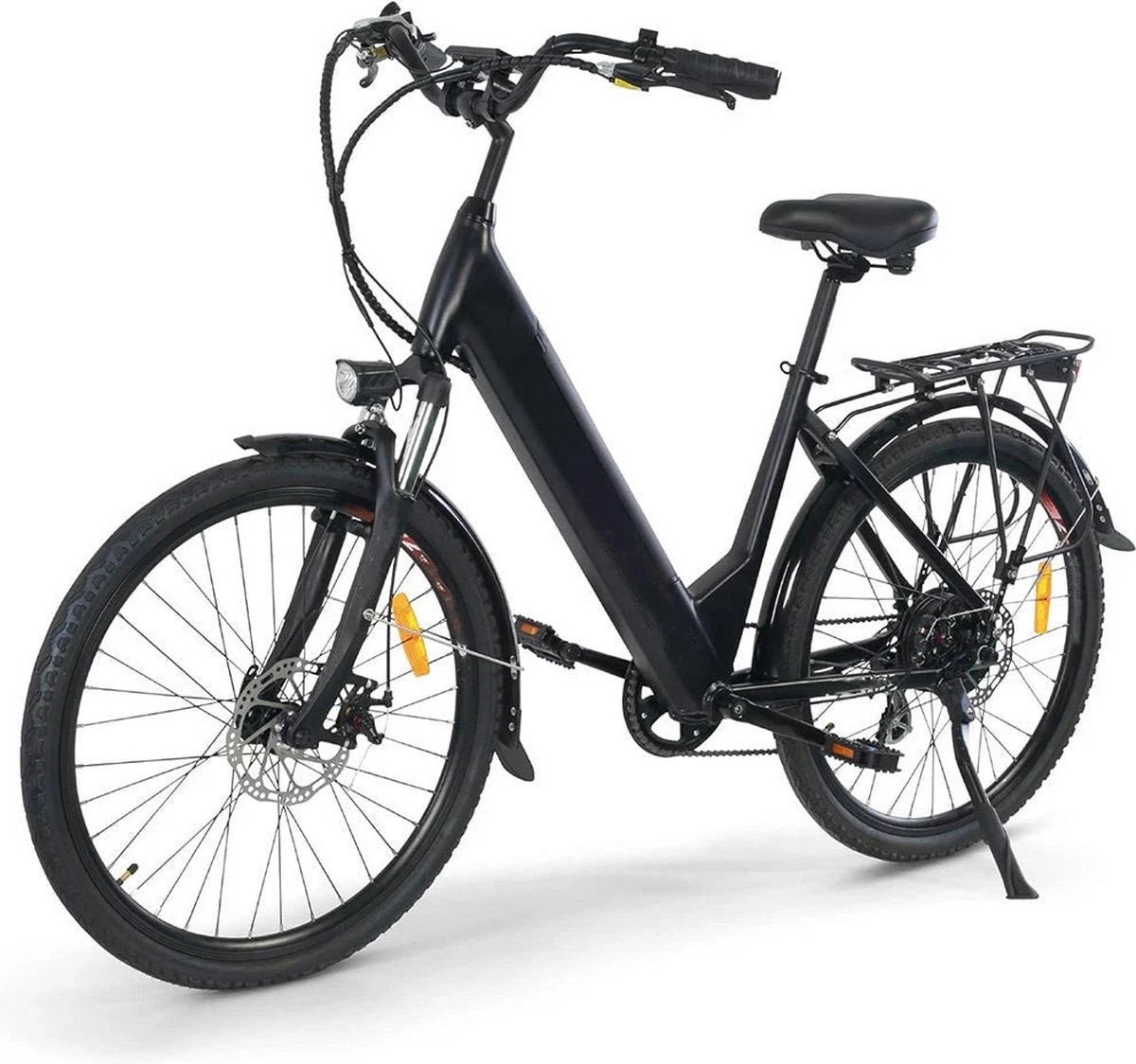 anroc cs20 elektrische stadsfiets 250w e bike zwart