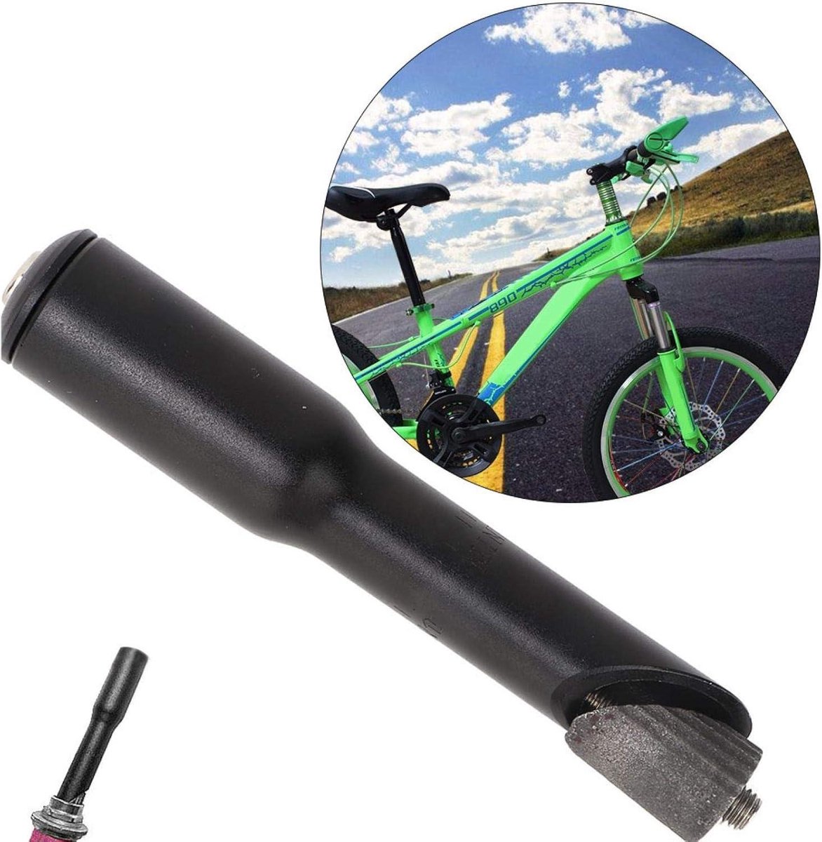bicycle front fork suspension core easy to install for folding bike and mountain bike stem higher