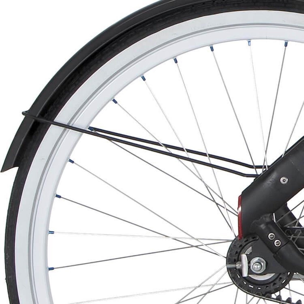 cortina spatbordstang achter 28 blau black matt