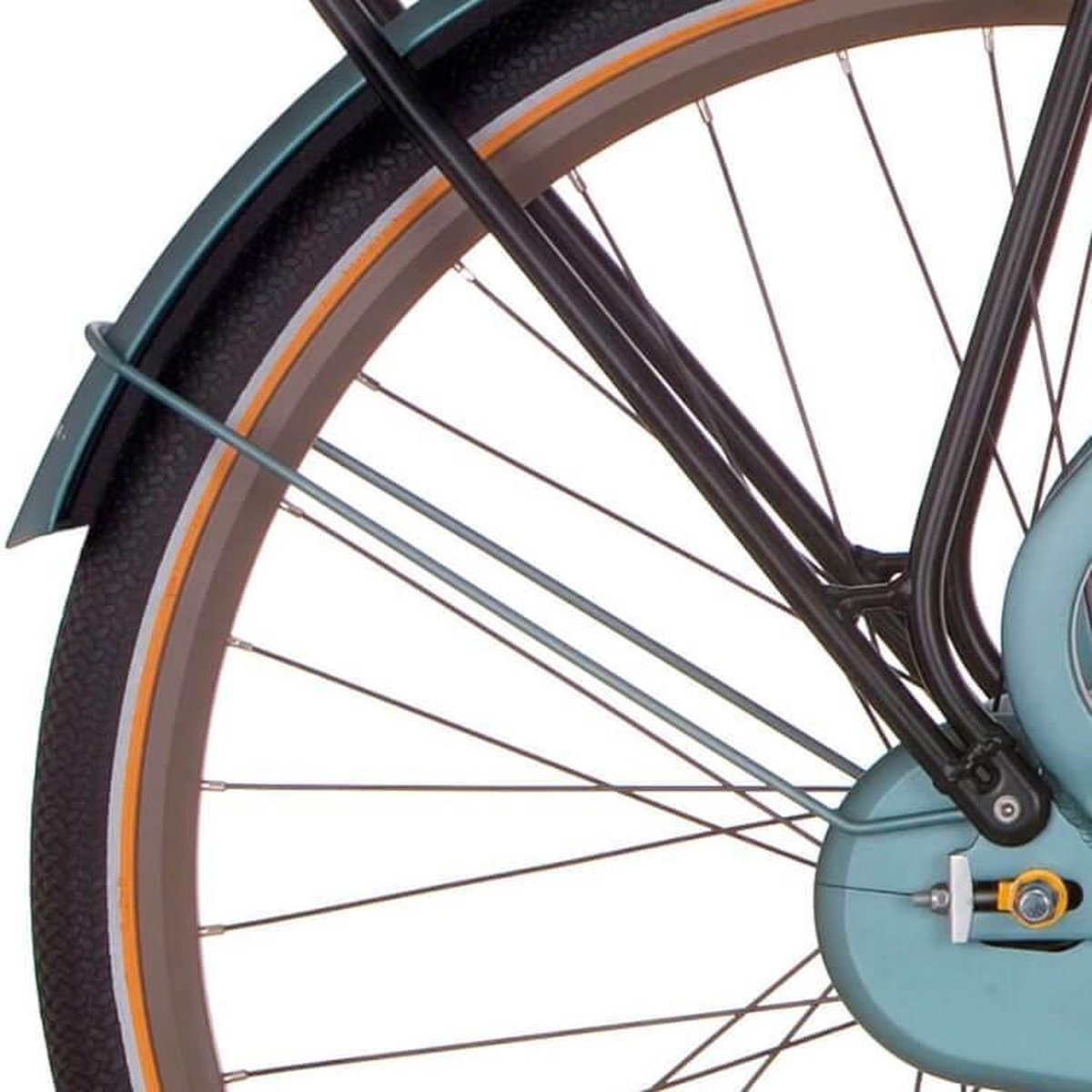 cortina spatbordstang achter 28 common opal green matt