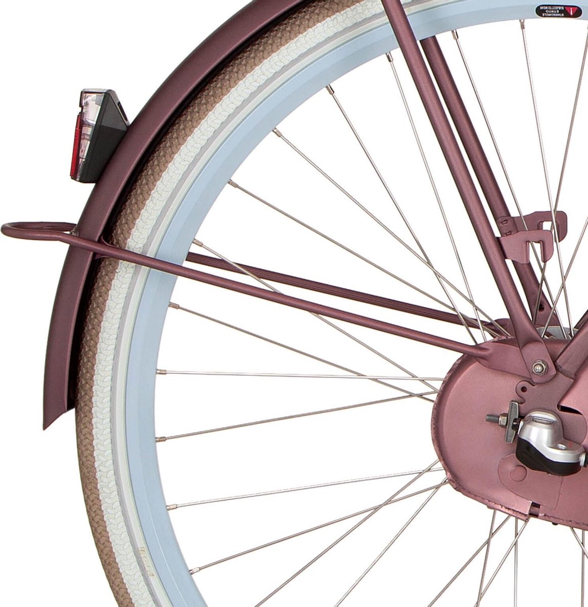 Cortina Spatbordstang achter 28 U4 spicy silver matt Fiets kopen online