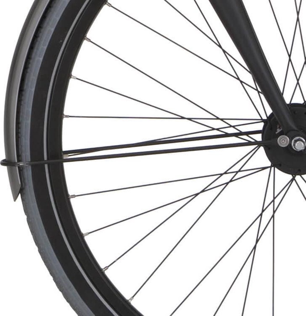 Cortina Spatbordstang voor 28 Blau mat zwart Fiets kopen online