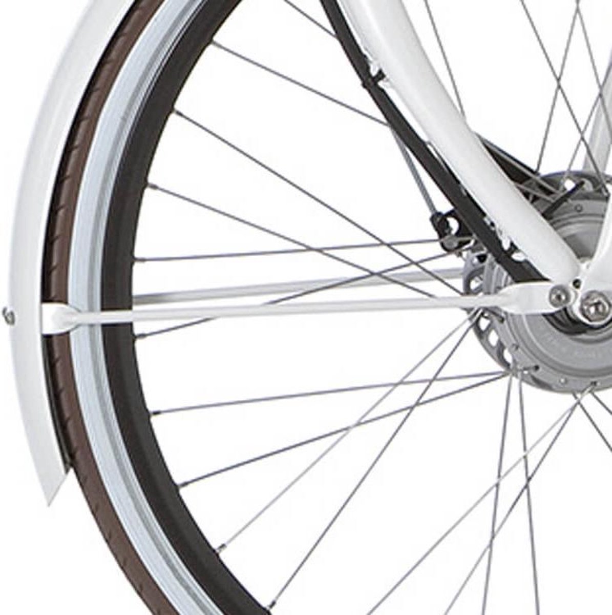 Cortina Spatbordstang voor 28 E-U4 white pearl Fiets kopen online