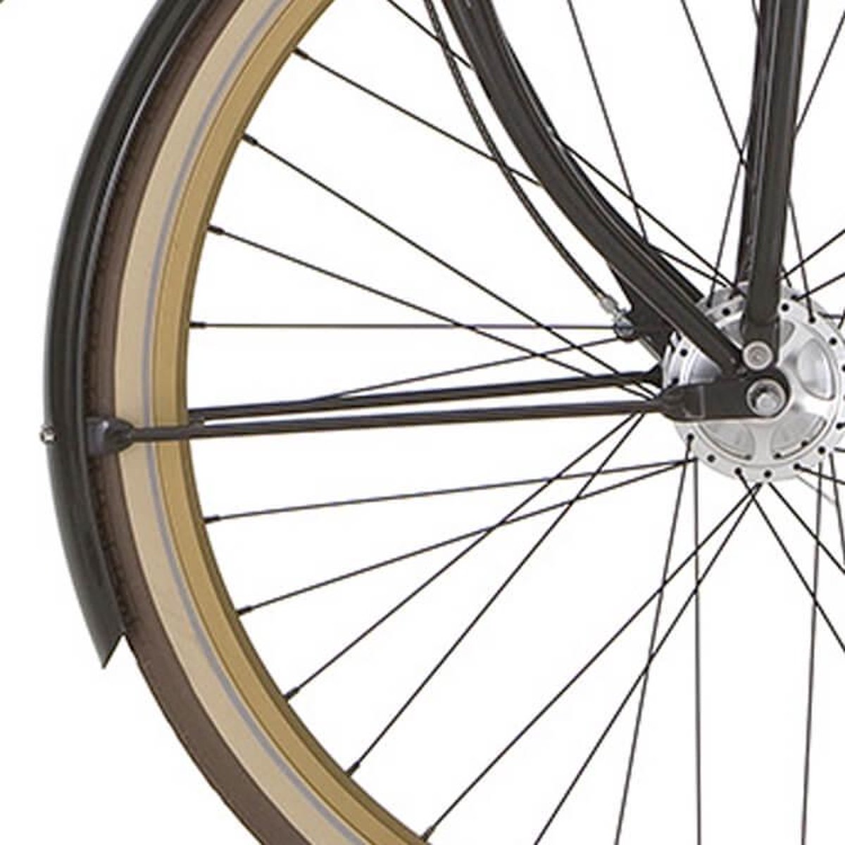 cortina spatbordstang voor 28 soul chocolade