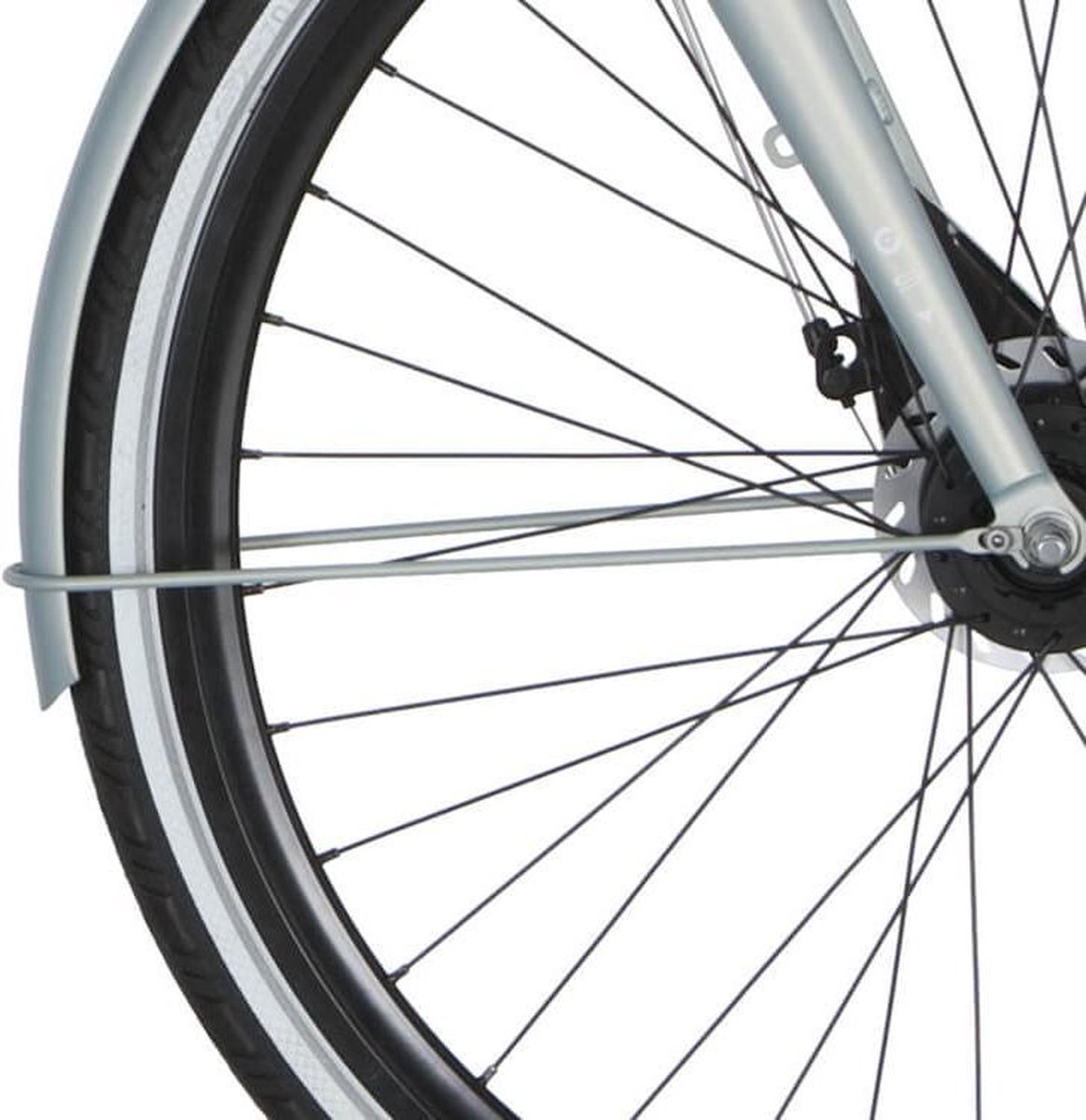 cortina spatbordstang voor 28 speed light azure blue mt