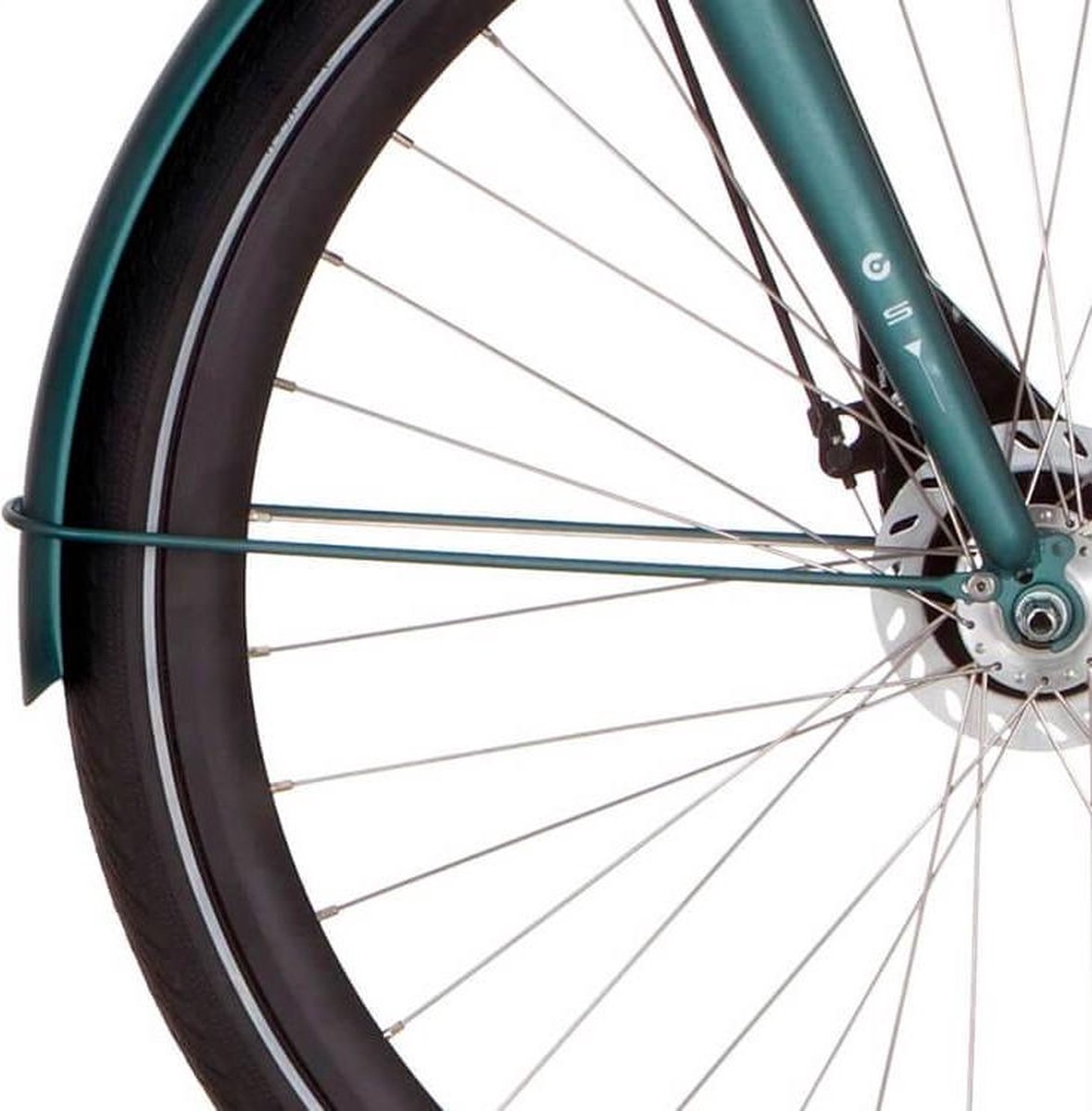 Cortina Spatbordstang voor 28 Speed matt beryl green Fiets kopen online