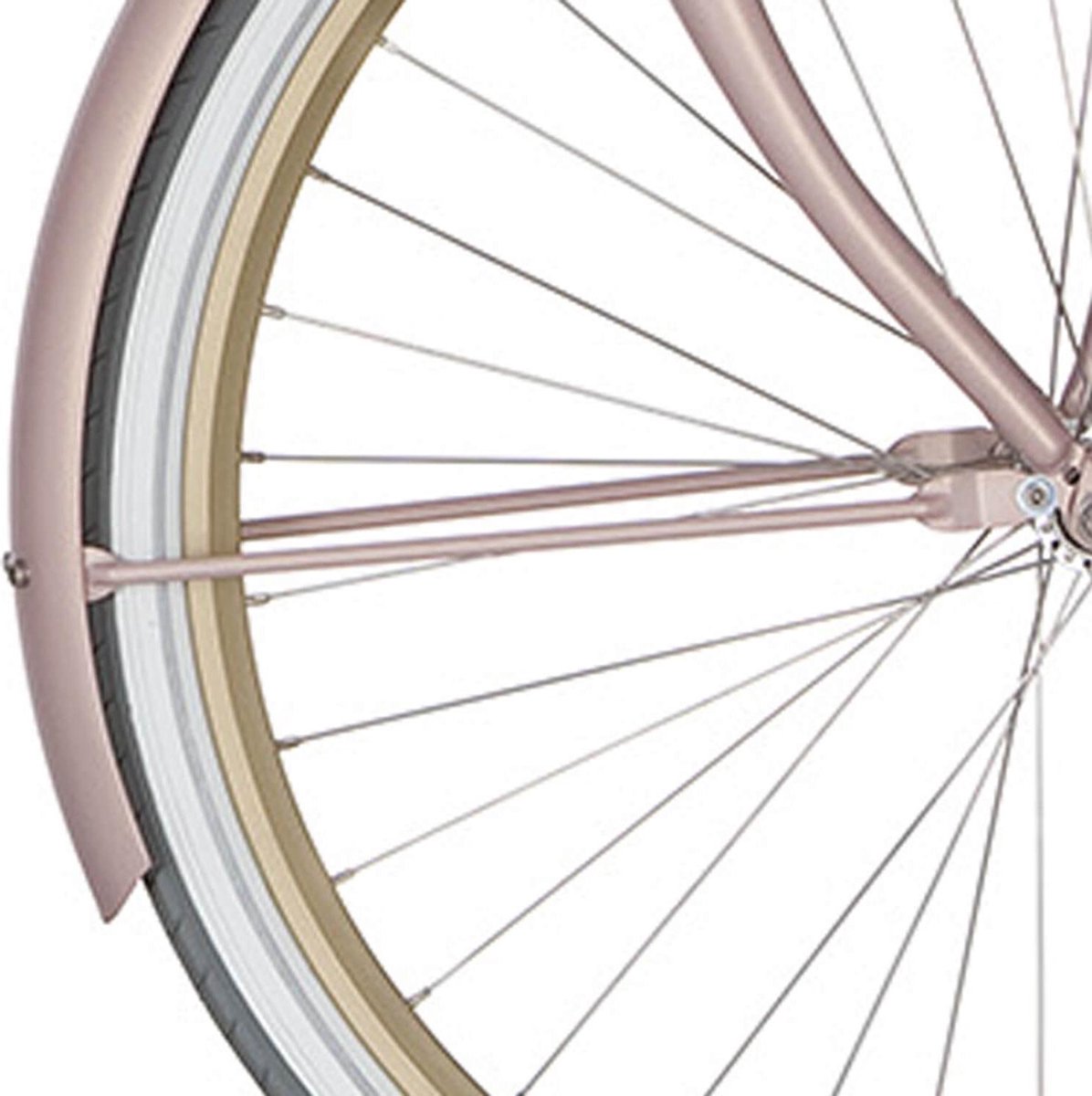 cortina spatbordstang voor 28 u4 mahogany rose matt