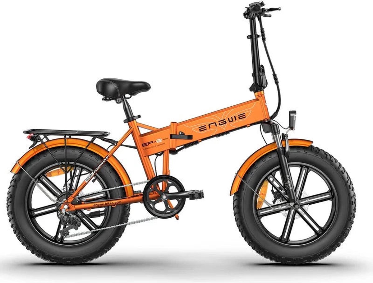 engwe ep 2 pro oranje elektrische fatbike vouwfiets