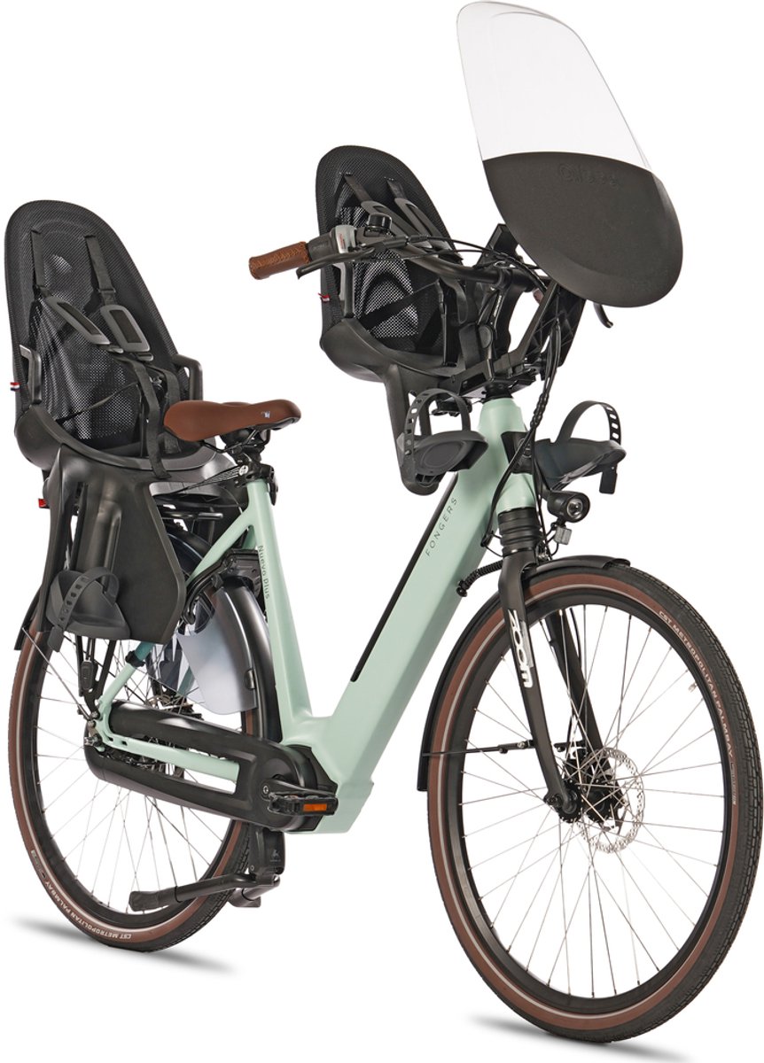 fongers nuevo plus n8 ltd moederfiets 594 wh mineral green