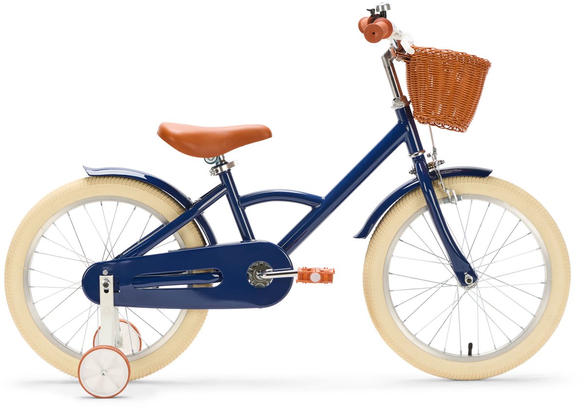 Generation Classic 18 inch Blauw – Kinderfiets met Mandje Kinderfiets kopen online
