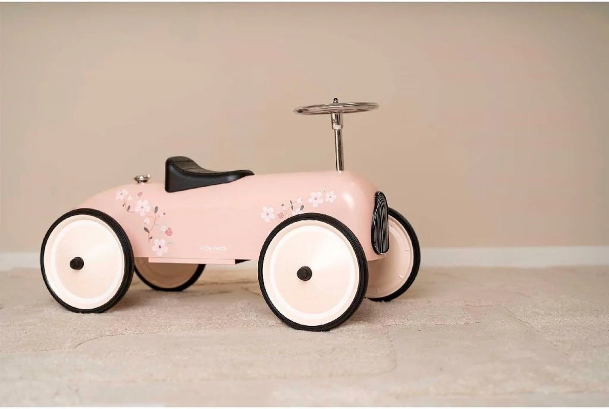 Little Dutch Retro Loopauto Roze Fiets kopen online