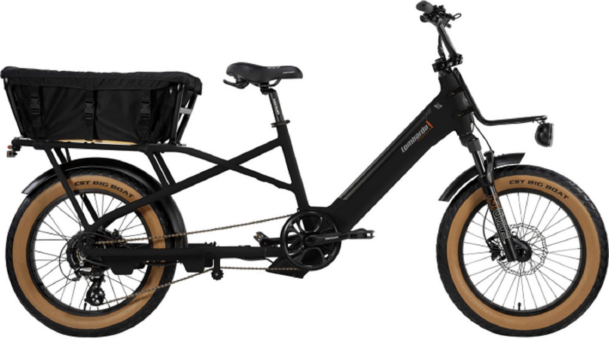 mondello 20 inch h40 longtail e bike 10 speed black