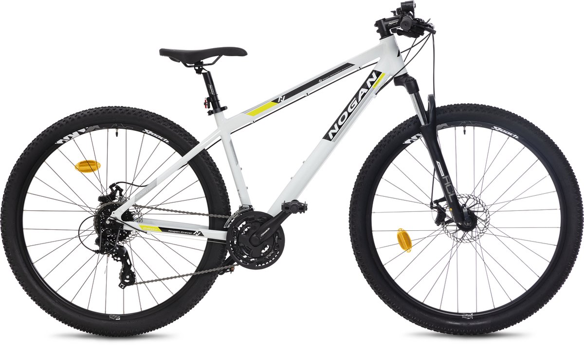 nogan gravel pro mountainbike 29 inch medium wit