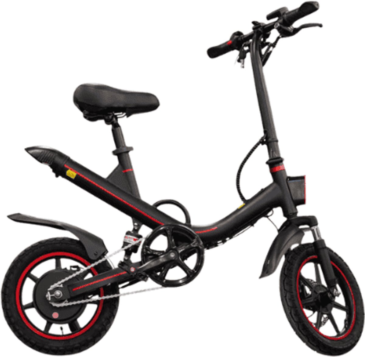OUXI - V1 PRO - E Bike - Elektrische Opvouwbare E-Bike- 250W - 10Ah - Max. 25Km/h - Zwart Fiets (elektrisch) kopen online