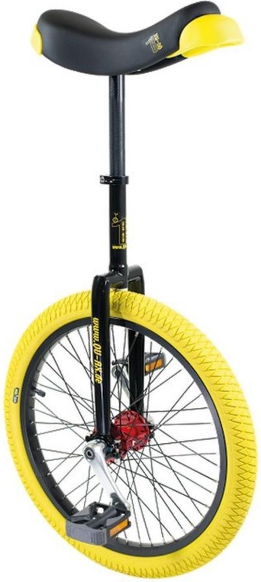 QU-AX Profi ISIS Eenwieler, yellow Wielmaat 20" Eenwieler kopen online