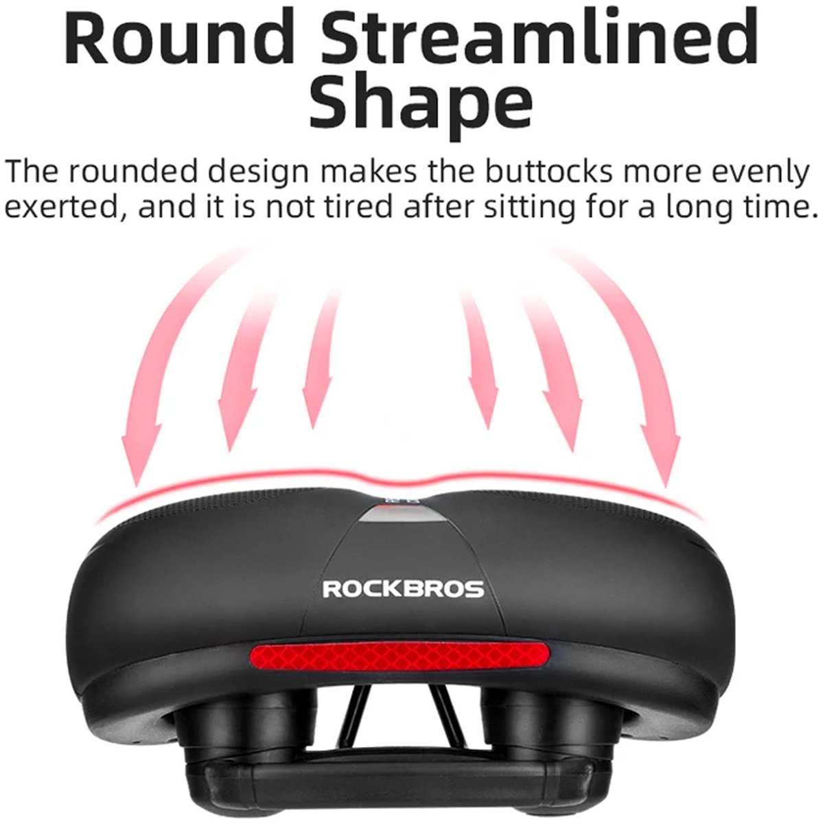 Rockbros Fietszadel Voor Fietsen Comfort En Duurzaamheid Modellen Aq-6090R Fiets kopen online