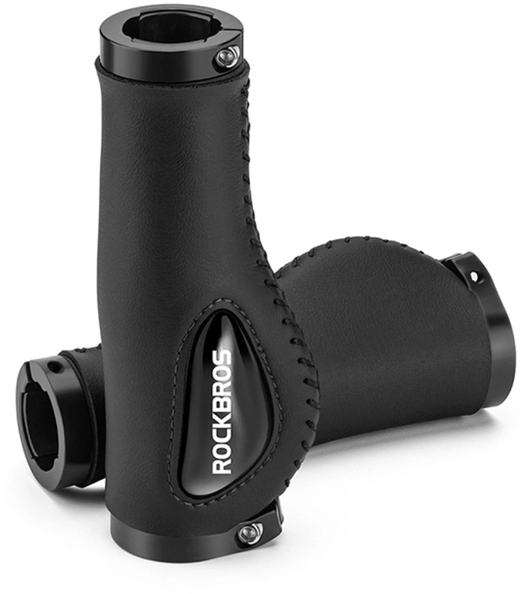 Rockbros Lederen Fietsgrepen 40720001001 Voor Mtb En Mountainbikes Fiets kopen online