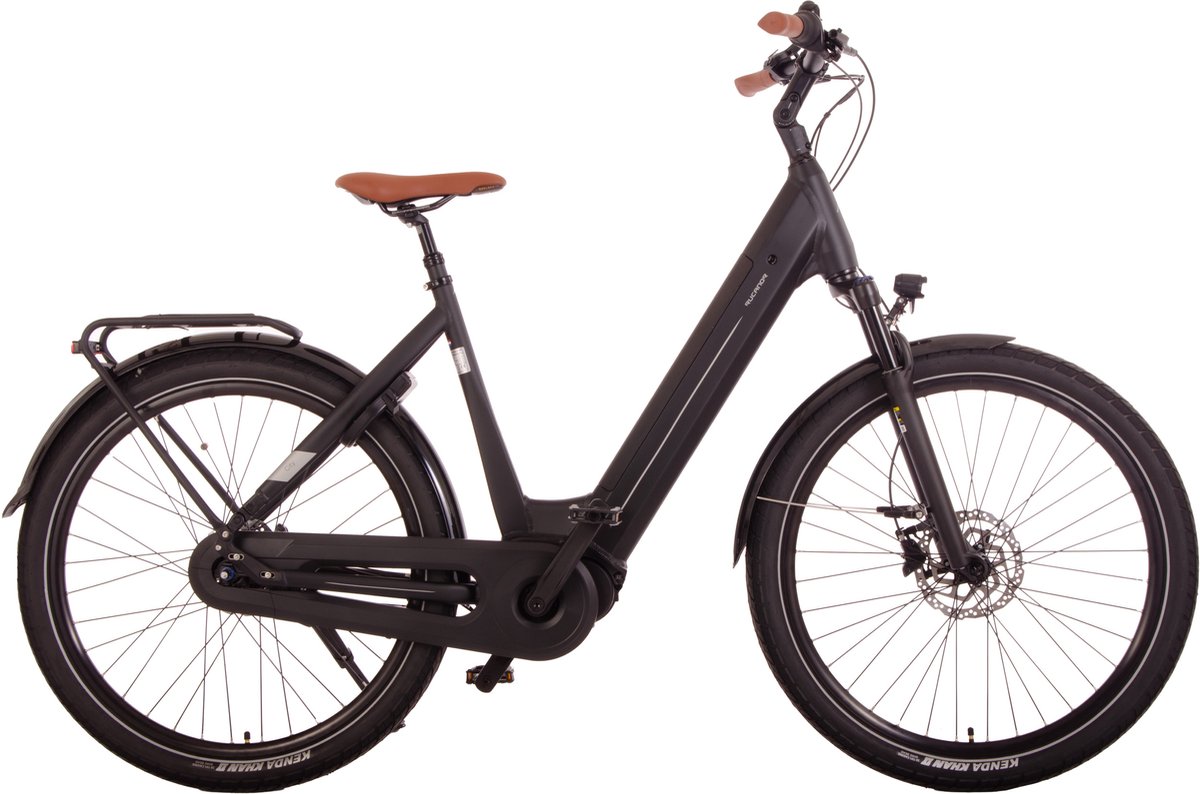 Rucanor City SUV - Elektrische fiets 28 Inch - 53 cm - Damesfiets met 7 versnellingen - Hydraulische schijfrem - 550 Wh Accu - Matzwart Fiets (elektrisch) kopen online