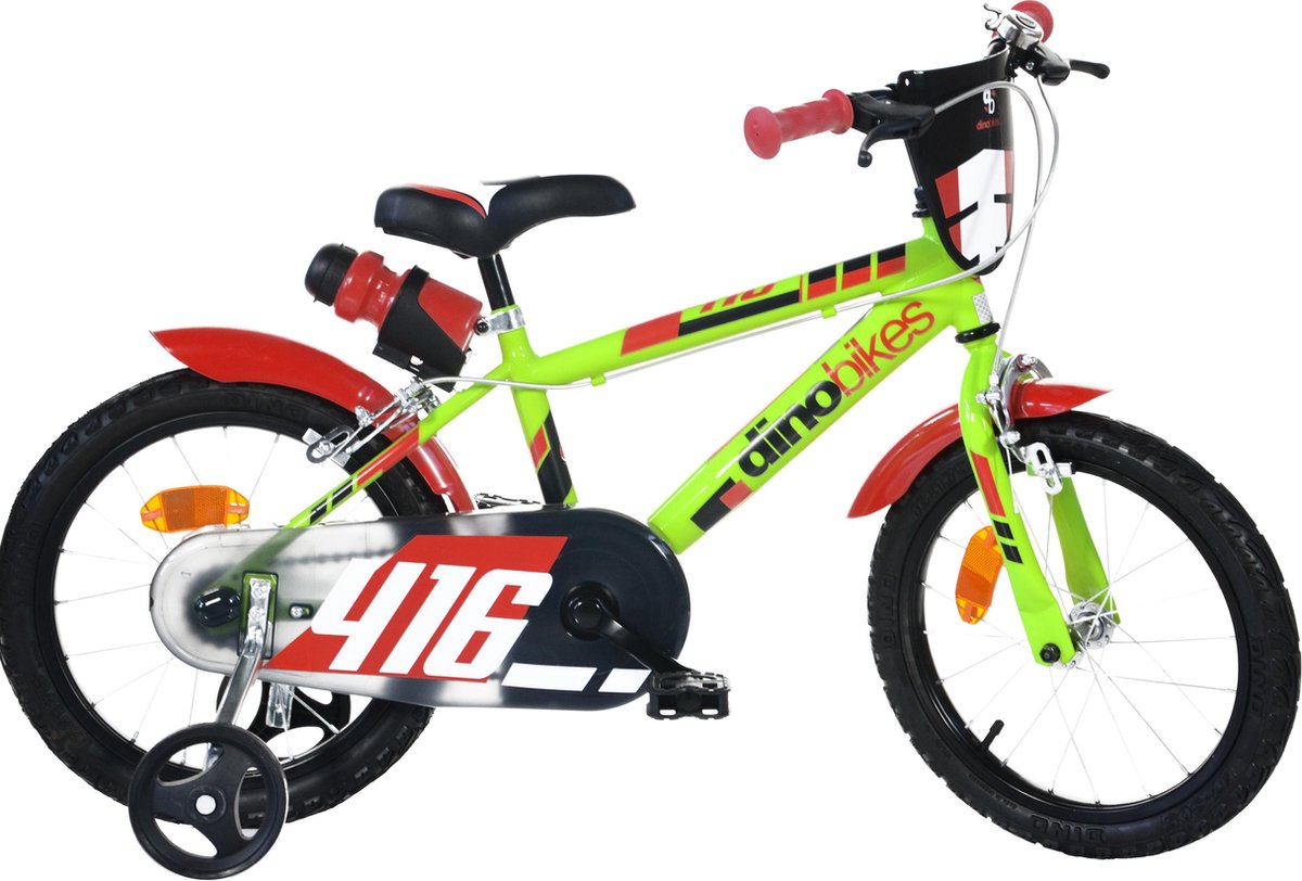 Sfera 16 Inch 27 cm Jongens Knijprem Lichtgroen Fiets kopen online