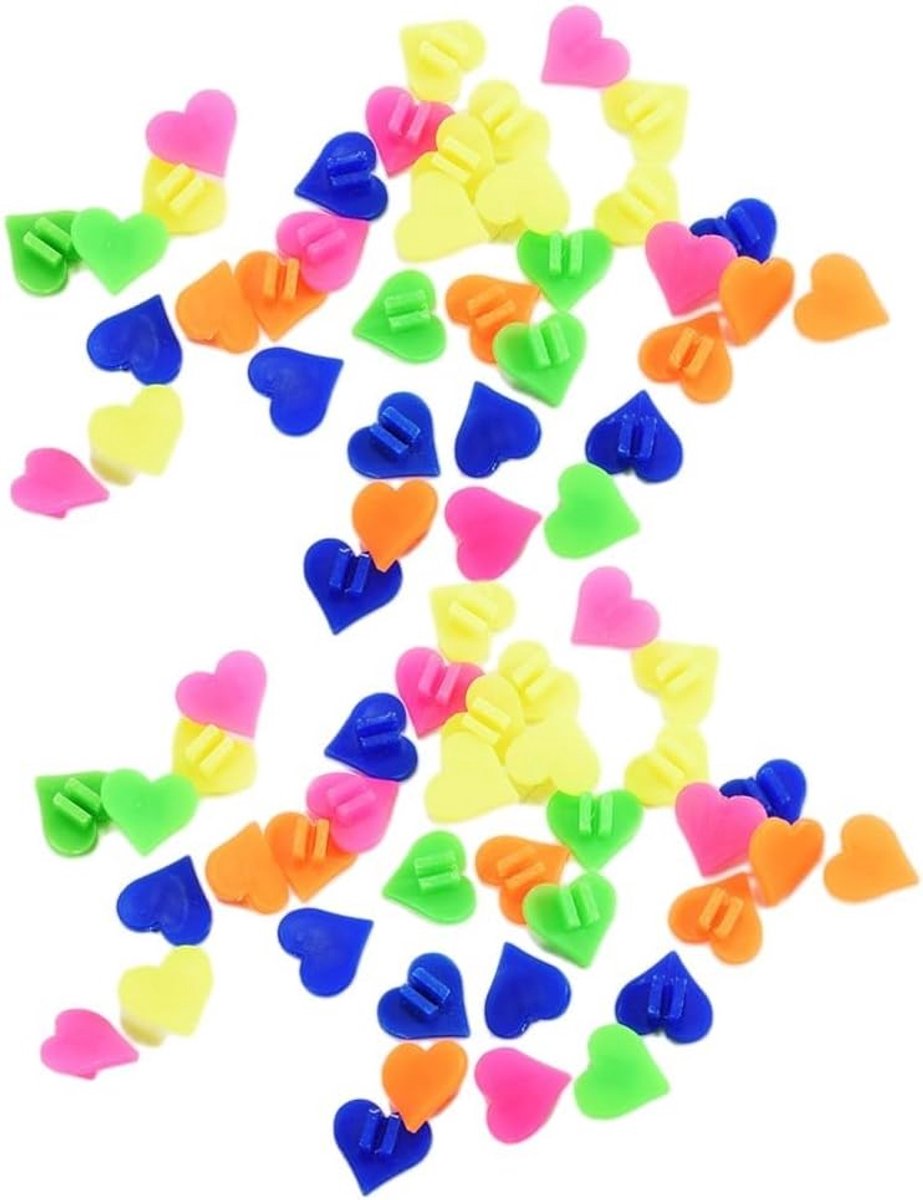 snq fietsspaakkralen set van 72 glow in the dark kunststof kinderfiets spaakreflectoren fietsdecoratie voor jongens en meisjes kleurrijk