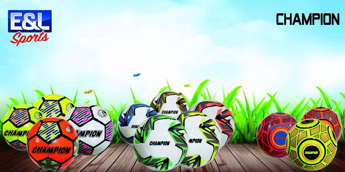 Voetbal Champion - Verschillende Prints - 320 gram - maat 5 Kinderfiets kopen online