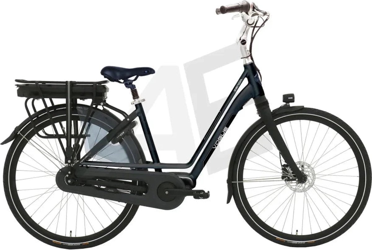 vogue zenda elektrische fiets e bike mey hydraulische remmen 51cm mat zwart