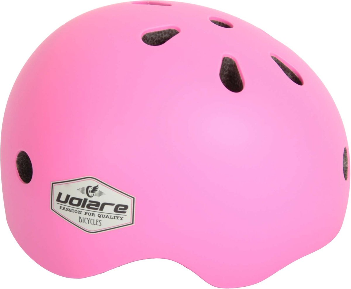 volare fietshelm kids roze 45 51 cm