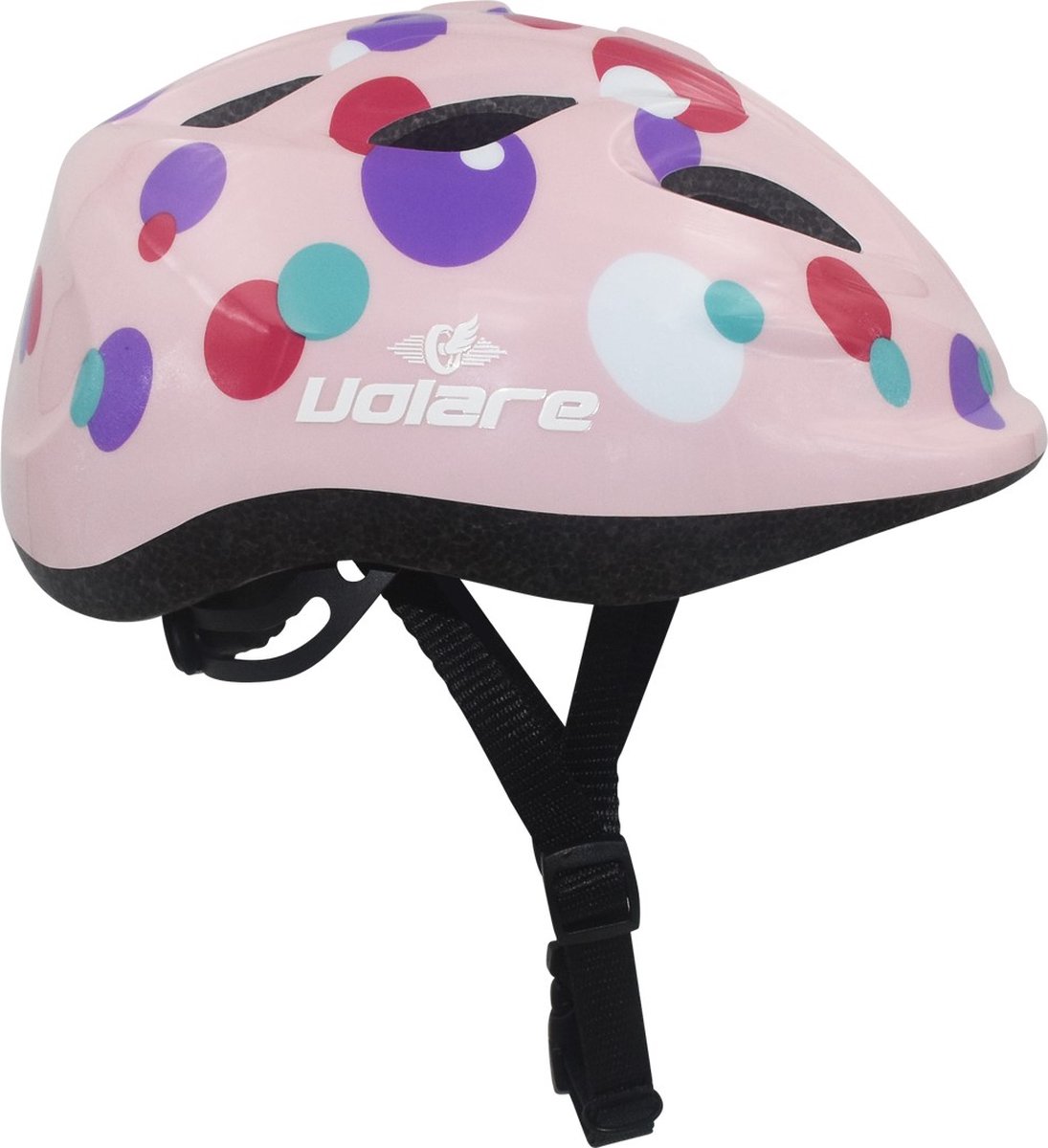 volare fietshelm kids roze 47 51 cm
