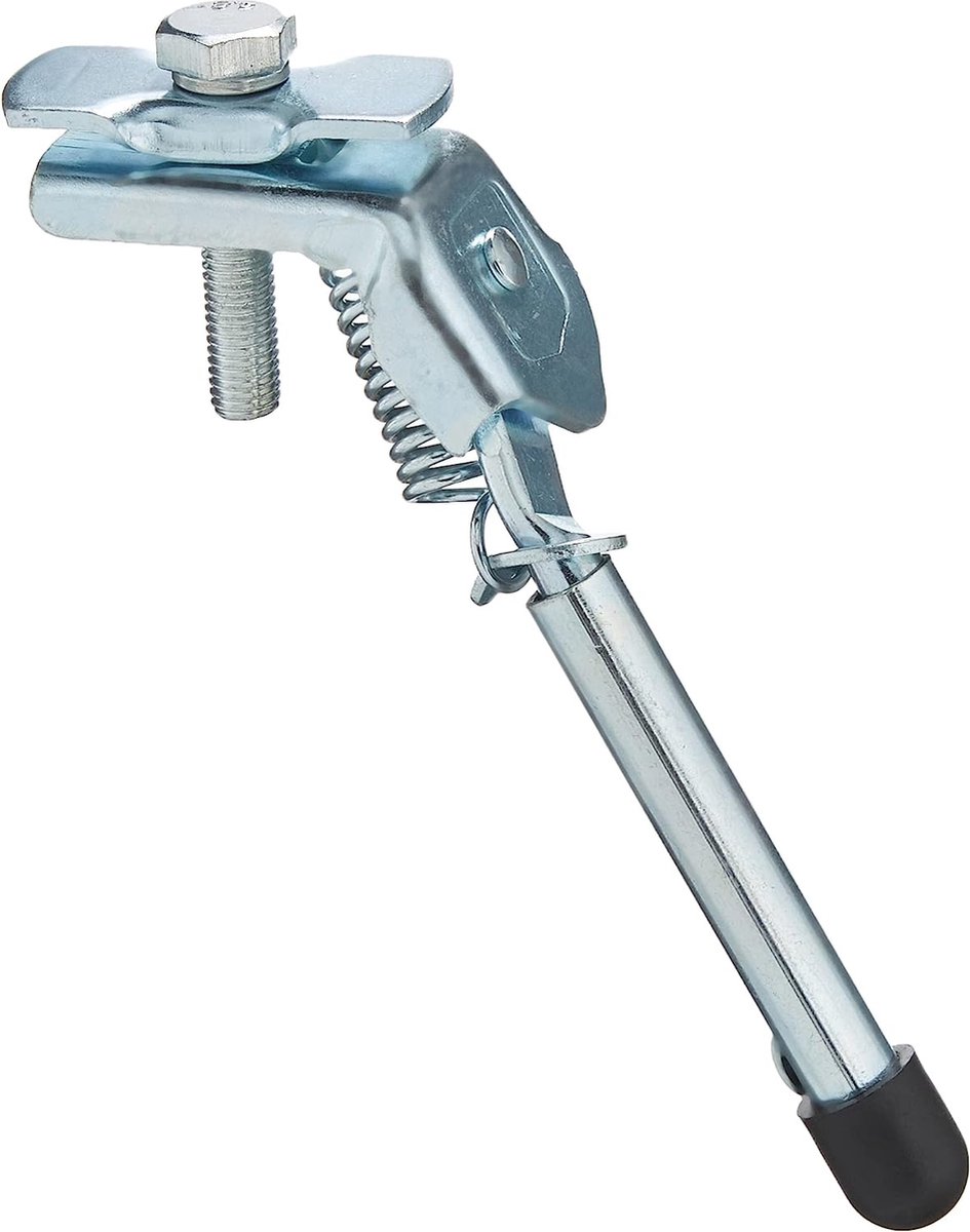 zijstandaard voor kinderfietsen 12 20 inch in hoogte verstelbaar kinderfiets zilver