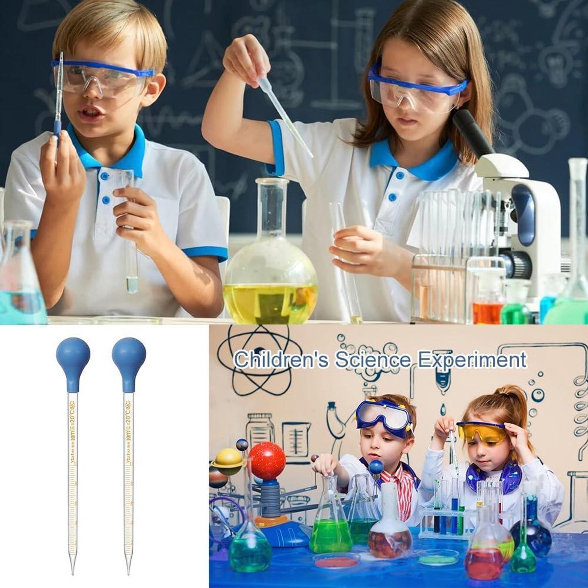 10 ml groot glazen transferpipet met borstel voor laboratorium en levensmiddelen onderzoek (2 stuks) Kinderfiets kopen online