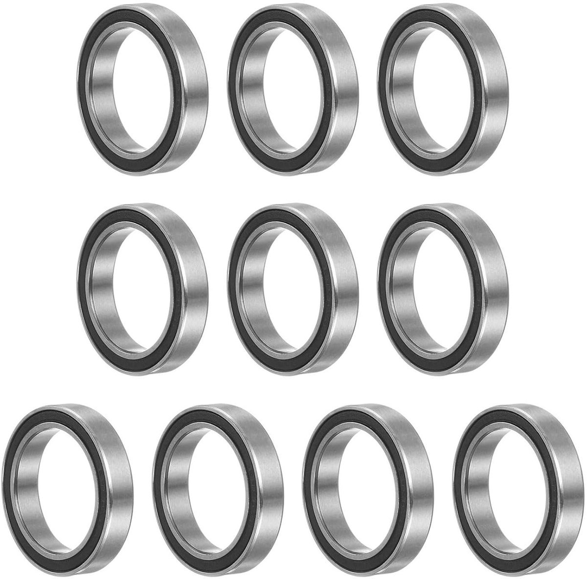 10 stuks groefkogellagers 15 x 21 x 4 mm voor rc cars trucks 3d printer p6 abec 3